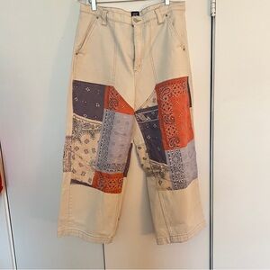 Urban Outfitters BDG Bandana Patch Pant